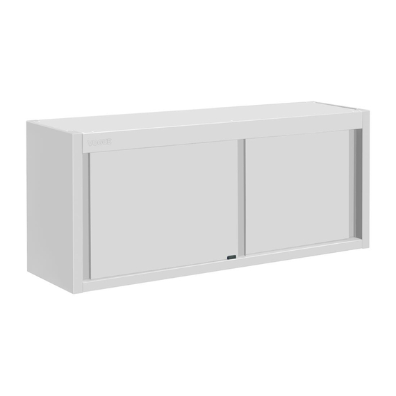 Vogue Hängeschrank Edelstahl 650x1500x400mm