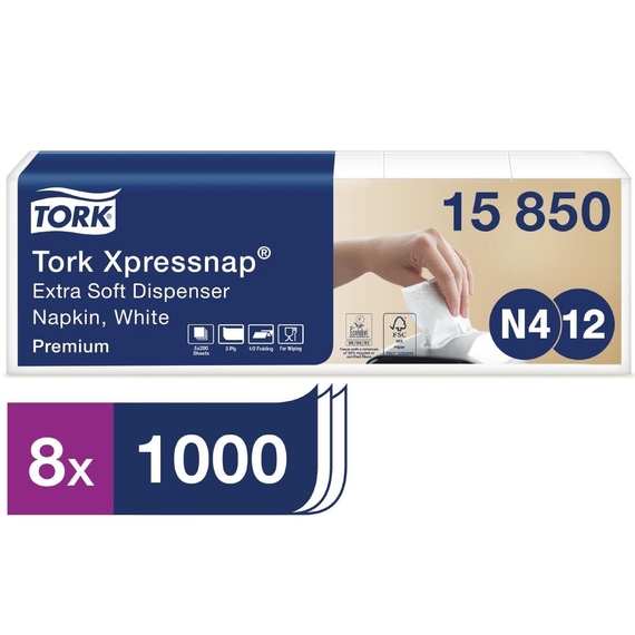Tork Xpressnap extra weiche Servietten (8 Stück)