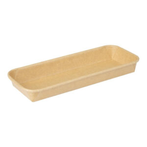 Fiesta Recyclable Nr. 2 Sushi-Schalen-Böden 220x90mm (300 Stück)