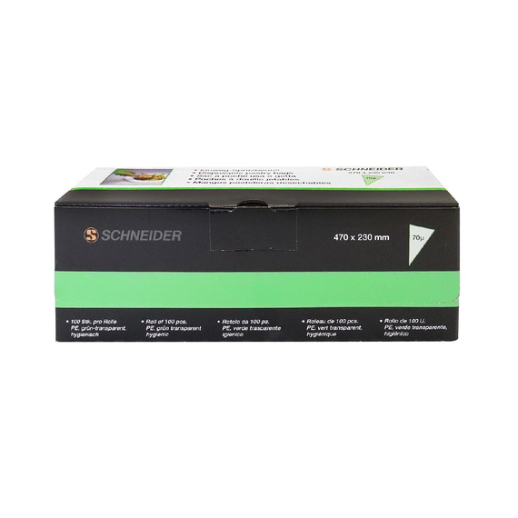 Schneider Einwegspritzbeutel grün 47cm (100 Stück)