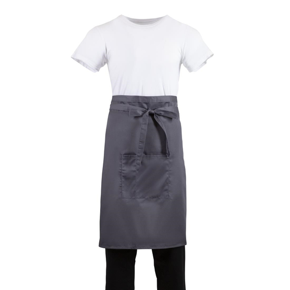 Whites Standard Bistroschürze grau