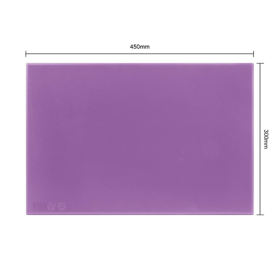 Hygiplas High Density Schneidebrett Lila - 450x300x25mm