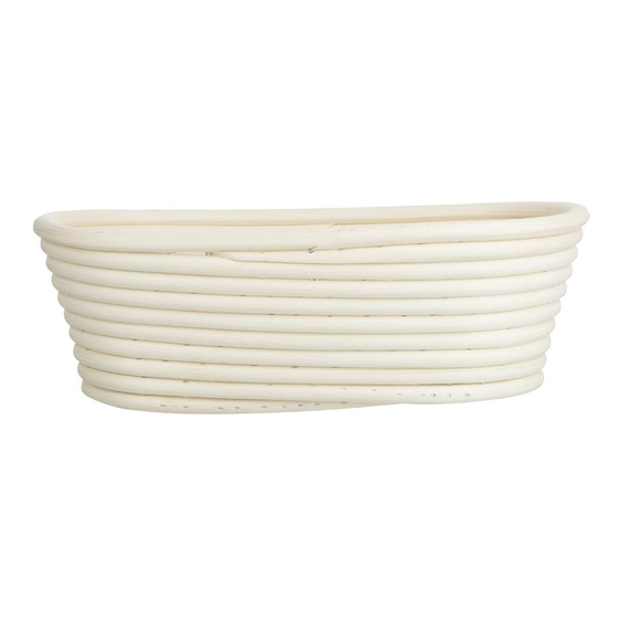 Vogue Rattan Gärkorb Oval 250x150x80mm