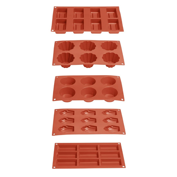 Vogue Silikon-Kuchenform 9 Tassen
