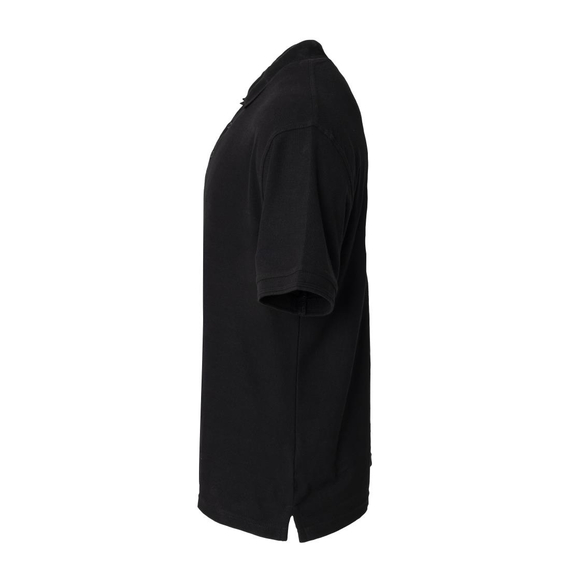 Unisex Poloshirt schwarz L