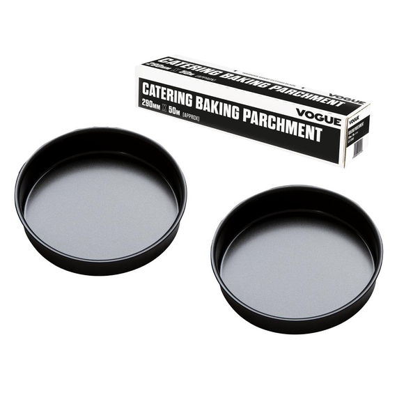 Vogue Backen wie die Profis Set mit Backformen und Backpapier