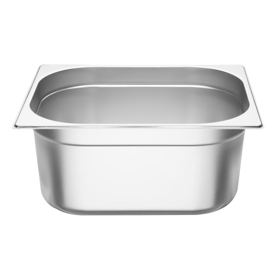 Vogue GN-Behälter Edelstahl 15cm GN1/2