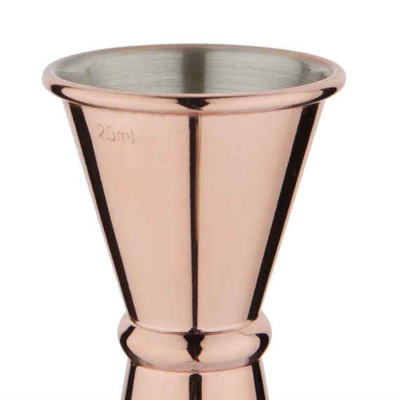 Olympia Barmaß / Jigger mit Kupferfinish 2,5/5cl