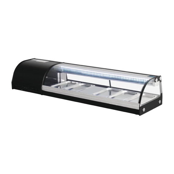 Polar Serie G Kühlvitrine für Sushi 150cm