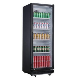 Nisbets Essentials Standkühler Schwarz - 346Ltr