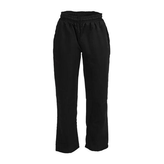 Whites Vegas Kochhose Polycotton Schwarz M