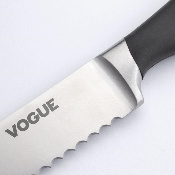 Vogue Brotmesser mit weichem Griff 20cm