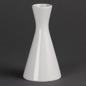 Olympia Whiteware Blumenvasen 14cm (6 Stück)