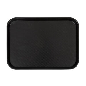 Cambro Polypropylen-Schnellimbisstablett Schwarz 410mm