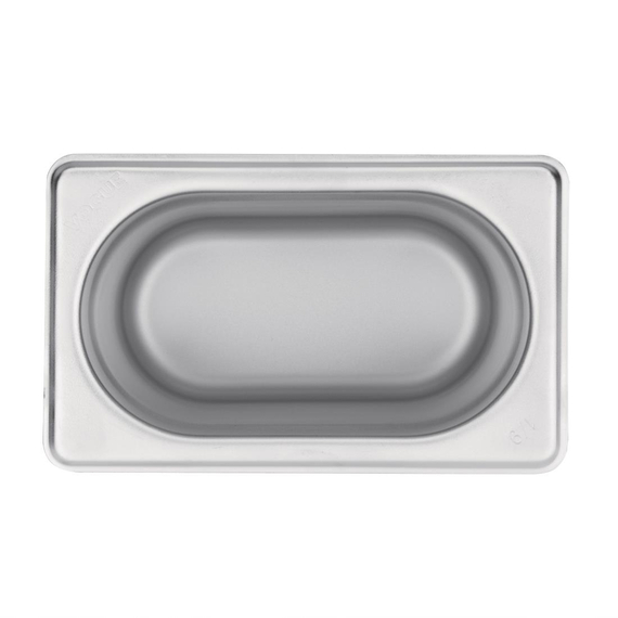 Vogue Edelstahl 1/9 Gastronorm-Behälter 150mm
