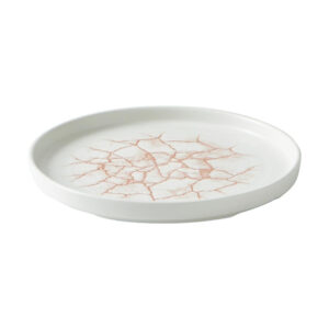 Churchill Studio Prints Kintsugi-Platten mit Wänden, Koralle, 220 mm, (6 Stück)
