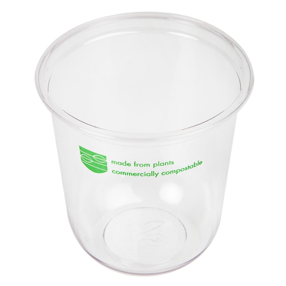 Vegware 96 Serie kompostierbare runde Behälter 473ml (1000 Stück)