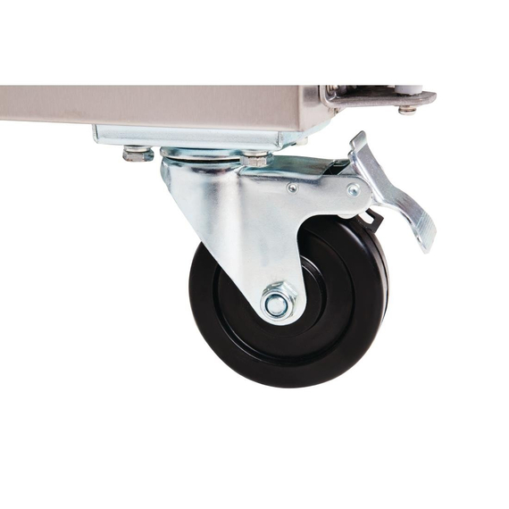 Polar Serie U GN-Kühltisch mit 6 Schubladen 465L
