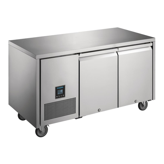Polar U-Serie Premium zweitürige Gefriertheke 267L