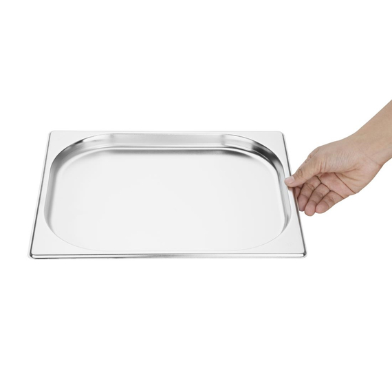 Vogue GN-Behälter Edelstahl 2cm GN1/2