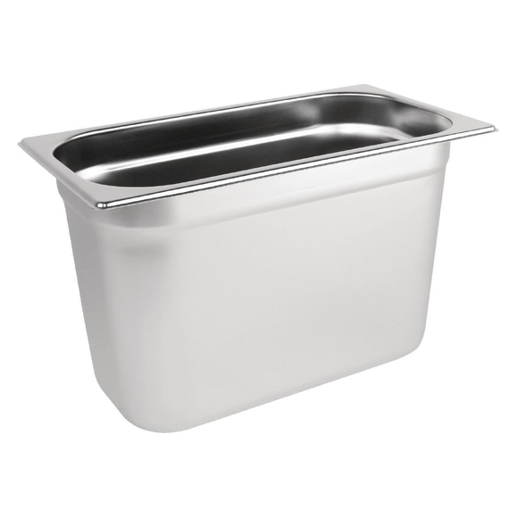 Vogue GN-Behälter Edelstahl 20cm GN1/3