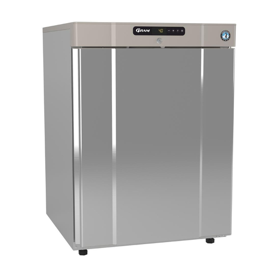 Gram Compact 128 Liter Kühlschrank 1 Türig K220RG 2W