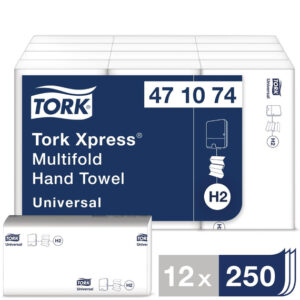 Tork Z-gefaltete Handtücher weiß 1-lagig (12 Stück)