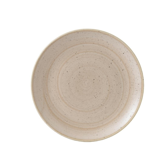 Churchill Stonecast Coupe-Teller, Muskatcreme, 260 mm, (12 Stück)