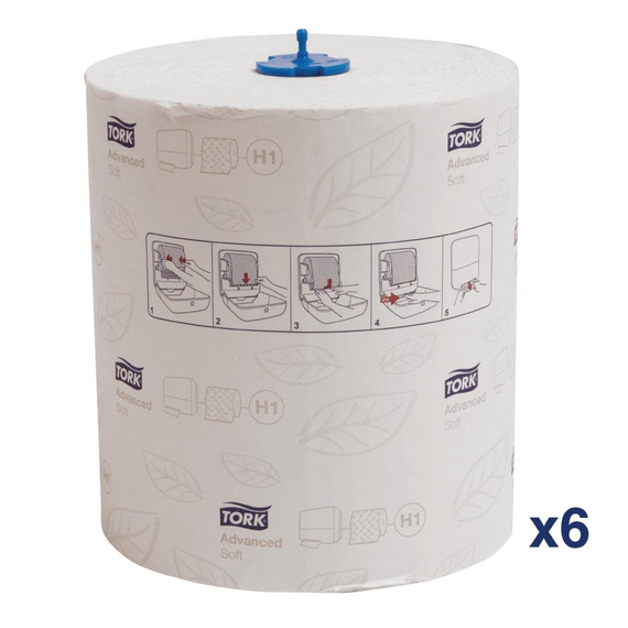 Tork Advanced Handtuchrollen 2-lagig 150m (6er Pack) (6 Stück)