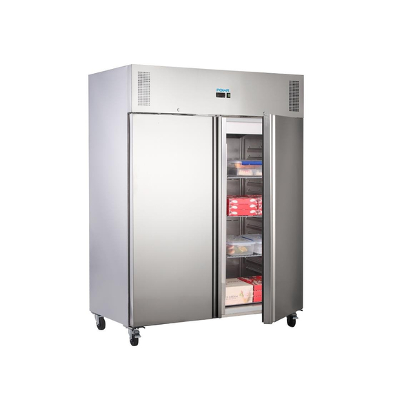 Polar U-Series Doppel-Tür Aufrecht-Gefrierschrank 1300Ltr