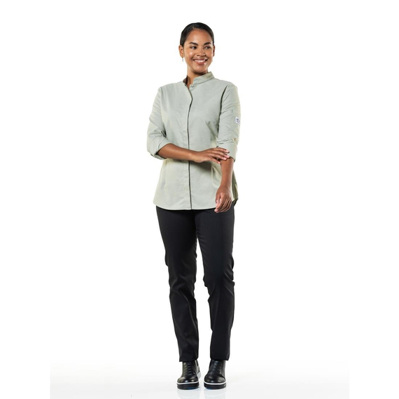 Chaud Devant Nordic Green Damen Kochjacke Größe L