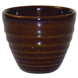 Churchill Bit on the Side, braune Ripple-Dip-Töpfe, 114 ml, (12 Stück)