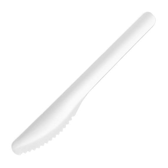 Fiesta Kompostierbare Papiermesser 165mm (100 Stück)