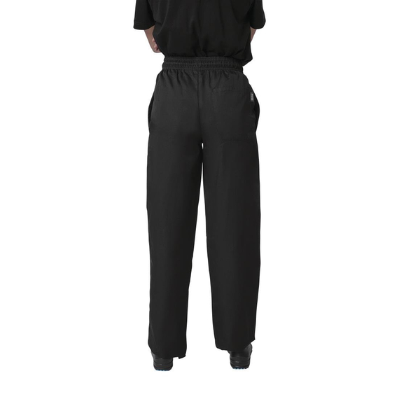 Whites Vegas Kochhose Polycotton Schwarz M