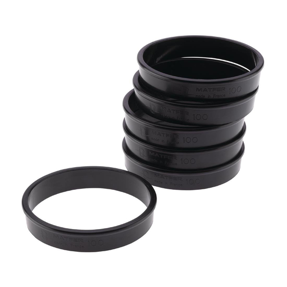 Matfer Bourgeat Exoglas Tortenring 100mm (6 Stück)