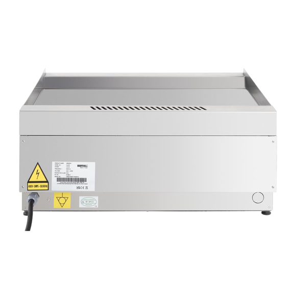Elektrische Zweizonen-Grillplatte der Buffalo 600-Serie, 600 mm