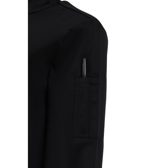 Whites Damen Kochjacke Schwarz Größe S