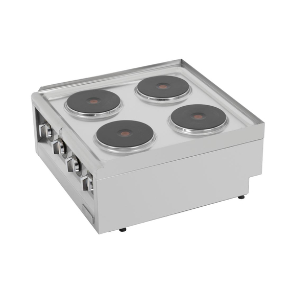 Buffalo 600 Series 4-Platten-Elektroherd