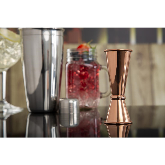 Olympia Barmaß / Jigger mit Kupferfinish 2,5/5cl