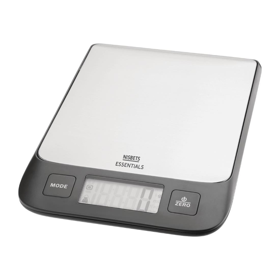 Nisbets Essentials Elektronische Waage - 5kg