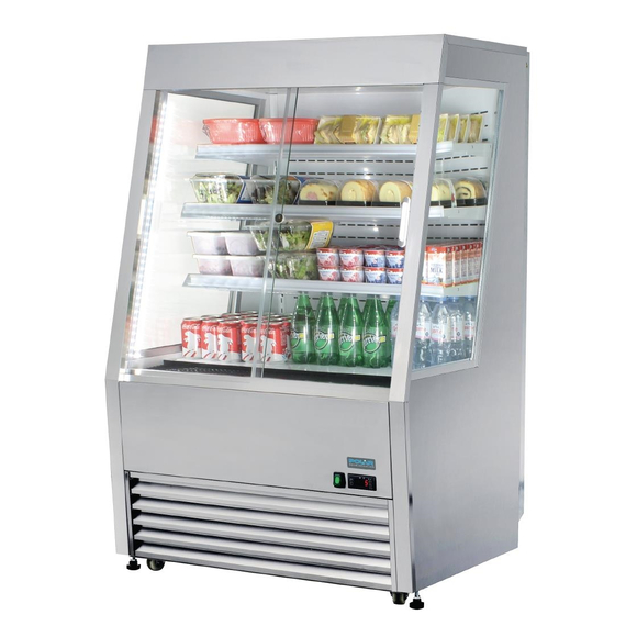 Polar G-Serie energieeffizienter Multideck-Display-Kühlschrank 918mm