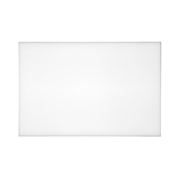 Hygiplas Weißes Schneidebrett, Hohe Dichte, Standard 450x300x12mm