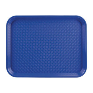 Olympia Kristallon Fast-Food-Tablett blau 34,5 x 26,5cm