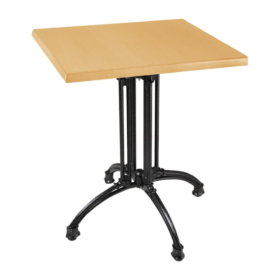Bolero Tischfuß Gusseisen 72cm hoch