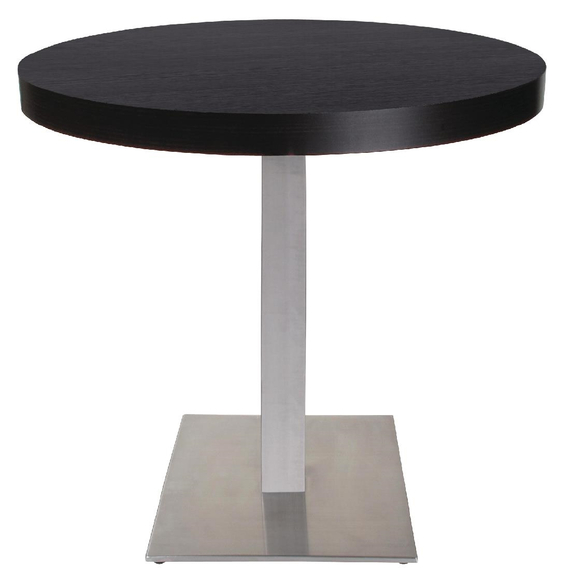 Bolero quadratischer Tischfuß Edelstahl 72cm hoch