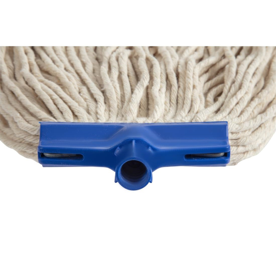 SYR flacher Kentucky Moppkopf Baumwolle blau
