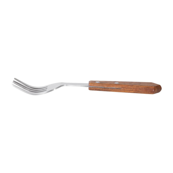 Olympia Steakgabeln mit Holzgriff (12 Stück)