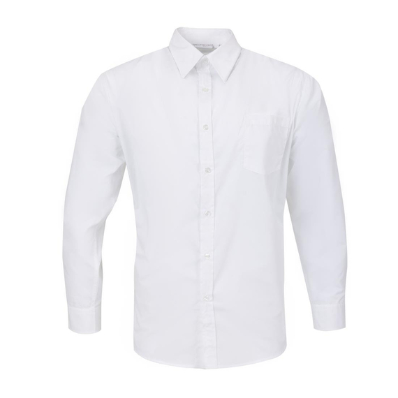 Chef Works Unisex-Langarmhemd Weiß S