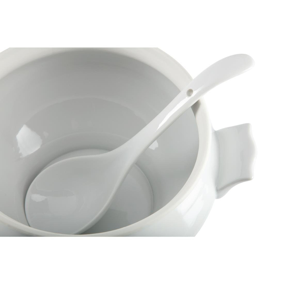 Olympia Whiteware Suppenterrine und Kelle 2,5L