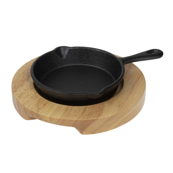 Olympia Holzbrett für Servierpfanne 11,5cm